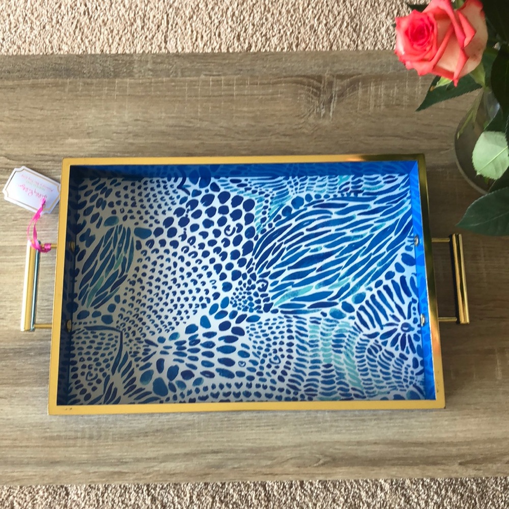 Lilly Pulitzer Hostess Tray - Picture 4 of 8